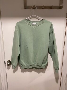 Runaway Sage Green Women's Crewneck Sweatshirt
